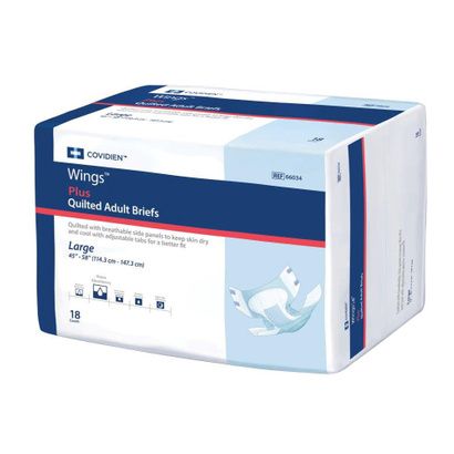 Buy Wings Plus Quilted Adult Briefs - Super Absorbency