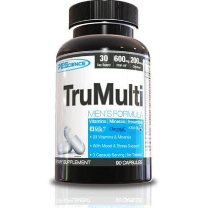 Buy PEScience TruMulti Men Vitamins Minerals and Stress Support Capsules