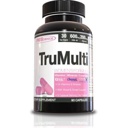 Buy PEScience TruMulti Women Vitamins Minerals and Stress Support Capsules