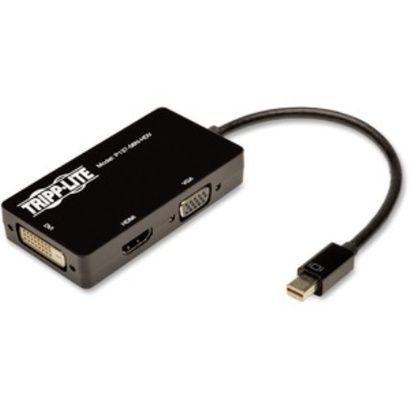 Buy Tripp Lite Keyspan Mini Displayport to VGA/DVI/HDMI All-in-One Adapter/Converter, Thunderbolt 1 & 2 Compatible