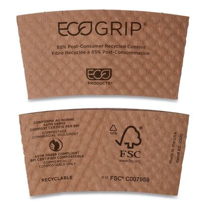 Buy Eco Products EcoGrip Recycled Content Hot Cup Sleeve