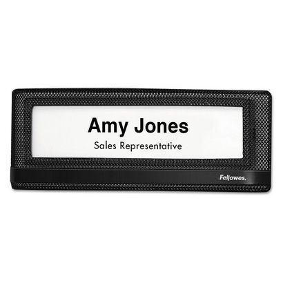 Buy Fellowes Mesh Partition Additions Nameplate