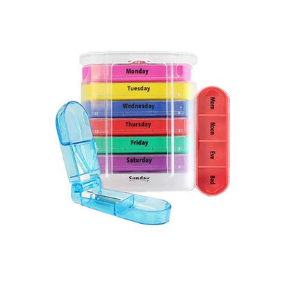 Buy Vive Pill Organizer Plastic Box
