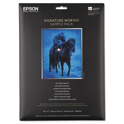 Buy Epson Signature Worthy Paper Sample Pack