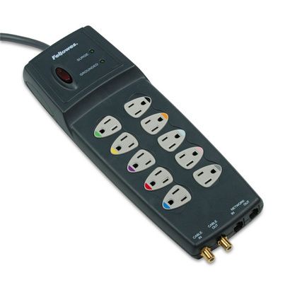 Buy Fellowes Ten-Outlet Power Guard Surge Protector