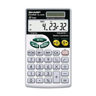Buy Sharp EL344RB Metric Conversion Wallet Calculator