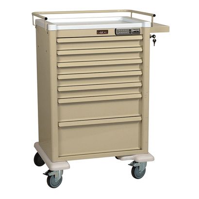 Buy Harloff Aluminum Universal Line Super 7 Drawer Procedure/Nurse Supply Cart