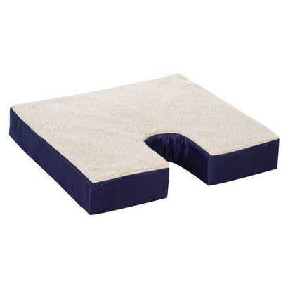 Buy Essential Medical Fleece Covered Coccyx Cushion