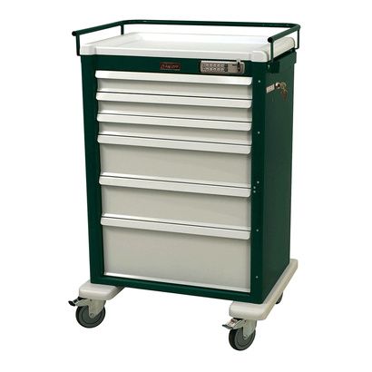 Buy Harloff Aluminum Universal Line Super 6 Drawer Procedure/Nurse Supply Cart