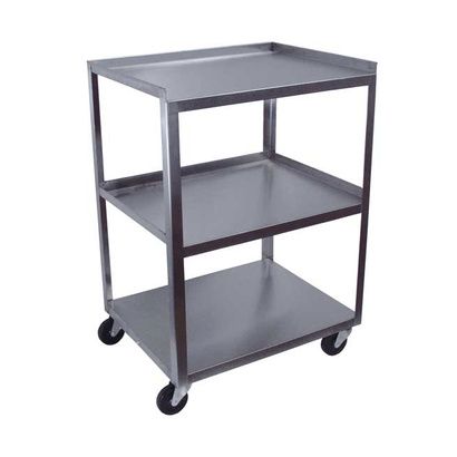 Buy Ideal Standard Duty Three Shelf Mobile Stainless Utility Cart