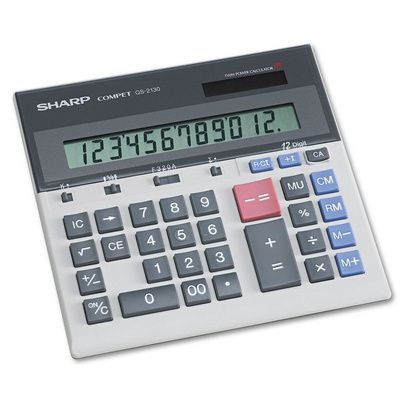 Buy Sharp QS-2130 Compact Desktop Calculator