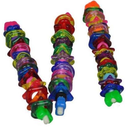 Buy AE Cage Company Happy Beaks Acrylic Things and Lolly Pop Foot Toy