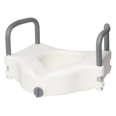 Buy Dynarex Locking Raised Toilet Seat With Arms