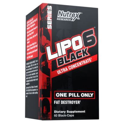 Buy Nutrex Lipo 6 Black Ultra Concentrate Fat Burner