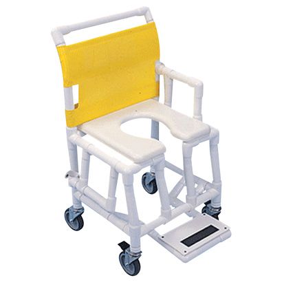 Buy Healthline Shower And Commode Chair With Deluxe Open Soft Seat