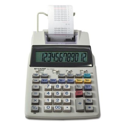 Buy Sharp EL-1750V Two-Color Printing Calculator