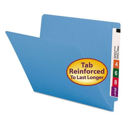 Buy Smead Reinforced End Tab Colored Folders
