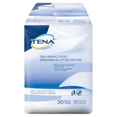 Buy TENA Dry Washcloths