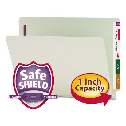 Buy Smead End Tab Expansion Pressboard File Folders With SafeSHIELD Coated Fasteners