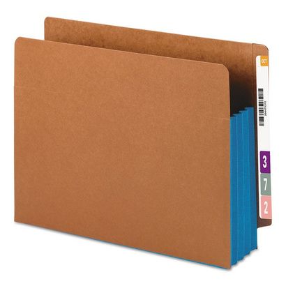 Buy Smead Redrope Drop-Front End Tab File Pockets with Fully Lined Colored Gussets
