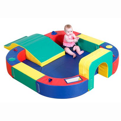 Buy Childrens Factory Playring with Tunnel and Slide