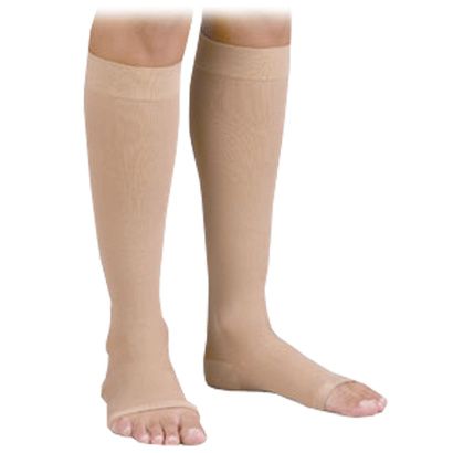 Buy FLA Orthopedics Activa Anti-Embolism Open Toe Knee High 18mmHg Stockings
