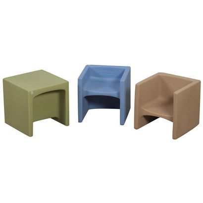 Buy Childrens Factory Woodland Cube Chairs