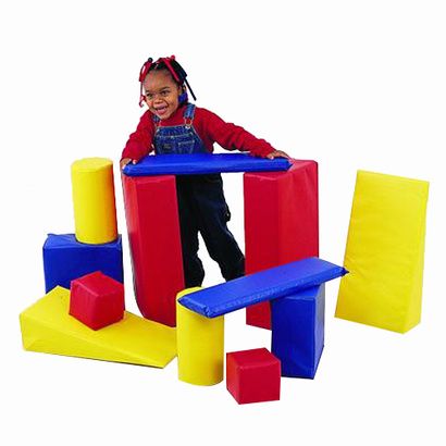 Buy Childrens Factory Builder Blocks Set