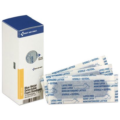 Buy First Aid Only Metal Detectable Foam Adhesive Bandages