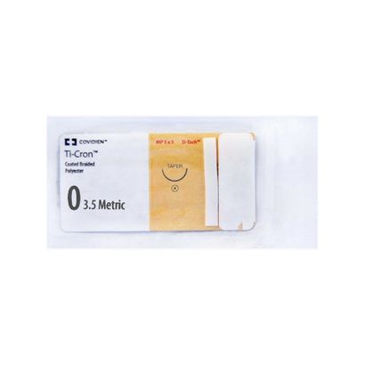 Buy Medtronic Ti-cron Taper Point Polyester Suture with HGS-23 Needle