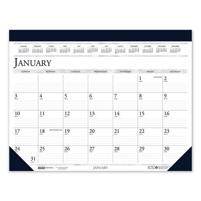 Buy House of Doolittle 100% Recycled Two-Color Dated Monthly Desk Pad Calendar