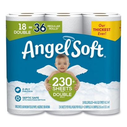 Buy Angel Soft Double-Roll Bathroom Tissue