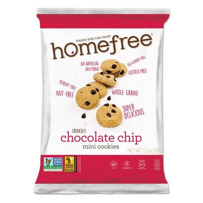 Buy Homefree Gluten Free Chocolate Chip Mini Cookies