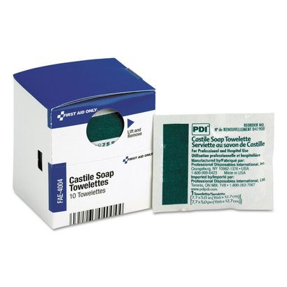 Buy First Aid Only Castile Soap Towelettes