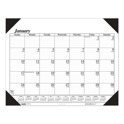 Buy House of Doolittle 100% Recycled One-Color Dated Monthly Desk Pad Calendar