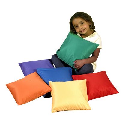 Buy Childrens Factory Mini Rainbow Throw Pillows