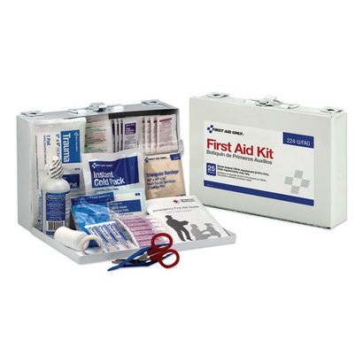 Buy First Aid Only First Aid Kit in Metal Case for Up to 25 People