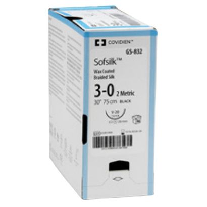 Buy Medtronic Sofsilk Premium Spatula Suture with Needle SE-140-8