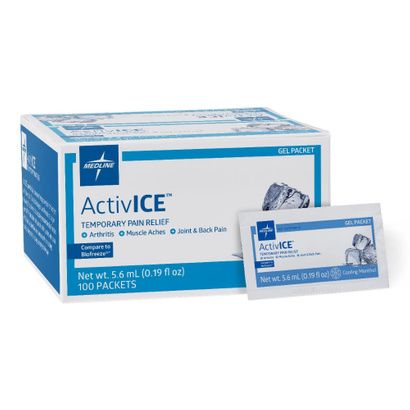 Buy Medline ActivICE Topical Pain Reliever Dispenser Box