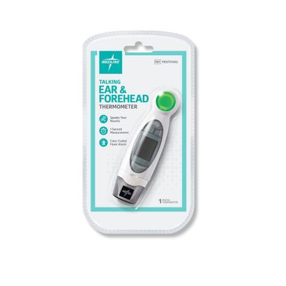 Buy Medline Talking Ear and Forehead Thermometer