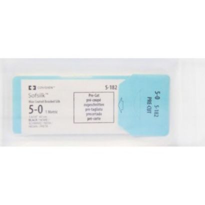 Buy Medtronic Sofsilk Pre-Cut 12x18 Inch Suture with No Needle