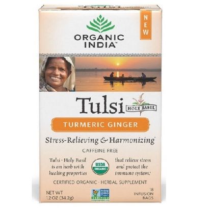 Buy Organic India Oi Tulsi Turmeric Ginger Tea