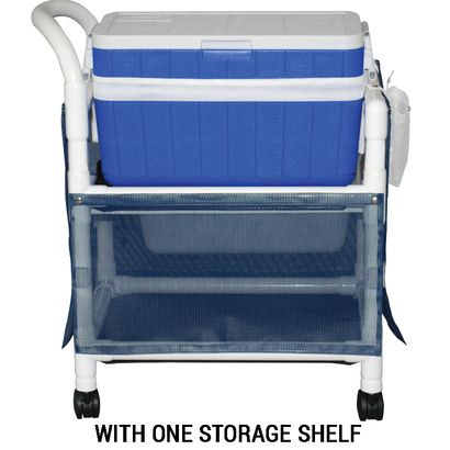 Buy MJM International Hydration Ice Cart with Skirt Cover and 48 Quart Ice Chest