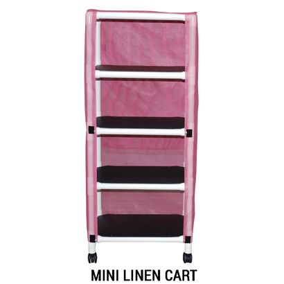 Buy MJM International Echo Four Shelf Linen Cart