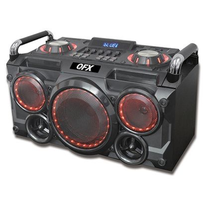 Buy QFX Portable Bluetooth Party Speaker with FM Radio