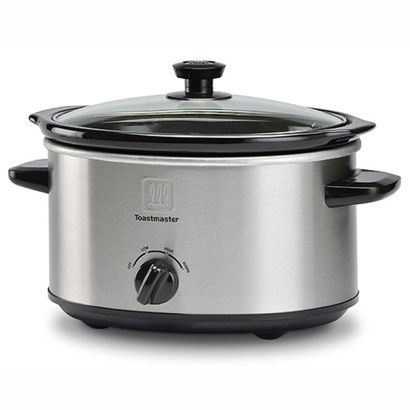 Buy Toastmaster 4 Quart Brushed Stainless Steel Slow Cooker