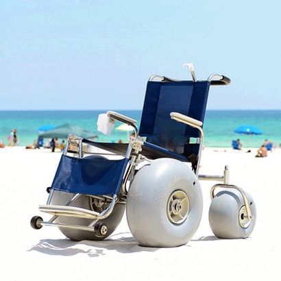 Buy DeBug Stainless Steel All Terrain Beach Wheelchair