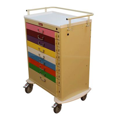 Buy Harloff Classic Line Nine Drawer Pediatric Emergency Cart