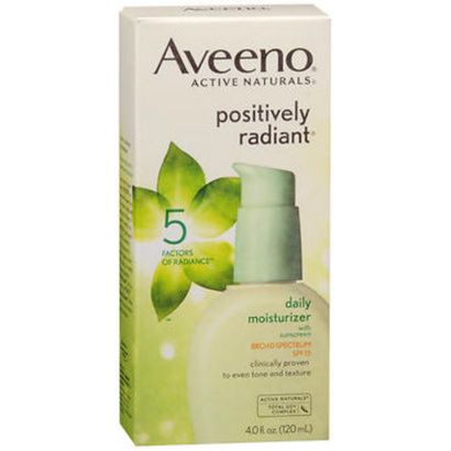 Buy Aveeno Positively Radiant Facial Moisturizer with Sunscreen