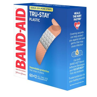 Buy Johnson & Johnson Band-Aid Tru-Stay Plastic Bandage